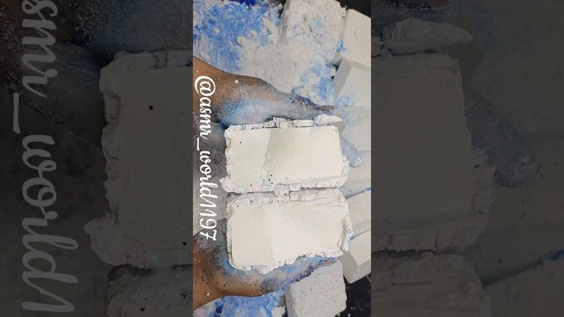 Pasted Plain Blocks #rainbowsoap #asmrtriggers #crushingtime #asmrsounds #satisfying #justsoaps