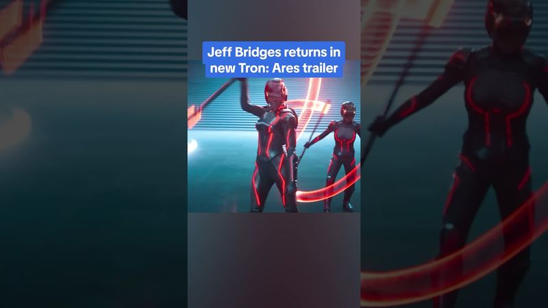 Jeff Bridges returns in new Tron: Ares trailer