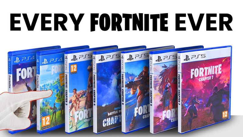 Unboxing Every Fortnite Ever (2017-2025 Evolution)