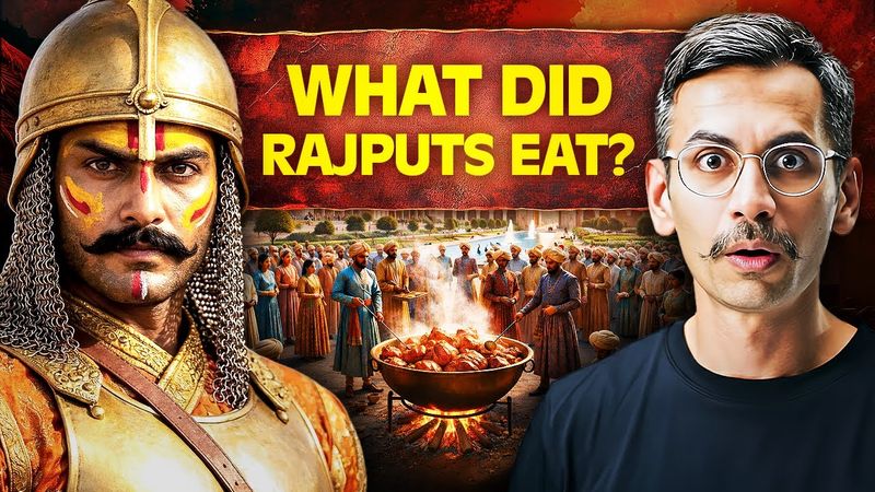 The Real History of How Rajputs and Mughals Ate!