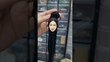 I made her hair #doll #bjd #bupbe #crafts #bailu