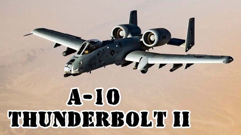 Американский штурмовик A-10 Thunderbolt II || Обзор