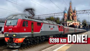 Trans-Siberian Railway – Part 5: Perm to Moscow (9288 km Journey Ends!)