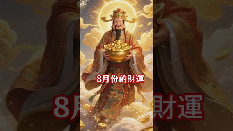 財神送財，你接不接！接了，財氣大旺！#生肖 #十二生肖 #運勢