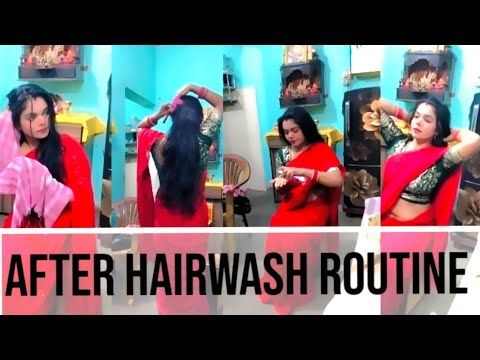 After Hairwash Routine 🫧 || @lifewithpriya10  #viral #vlog
