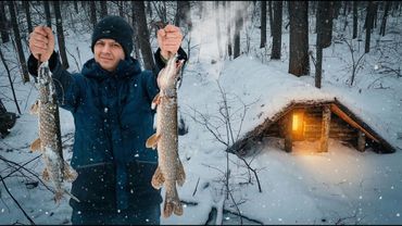 УКРАЛИ ДАЖЕ ЩЕКОЛДУ! НОВЫЙ ГОД В ЗЕМЛЯНКЕ | Сделал раковину из пня, наловил щук