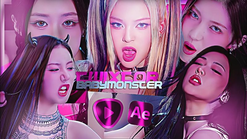 TWIXTOR CLIPS 4K BABYMONSTER - ‘SHEESH’ TEASER | ALL MEMBERS I