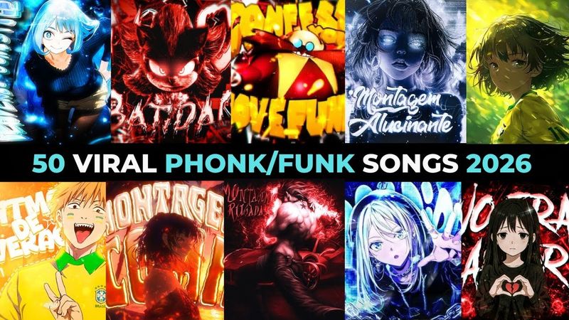 TOP 50 MOST VIRAL PHONK/FUNK 2026 🔥🎵 PLAYLIST 🎵