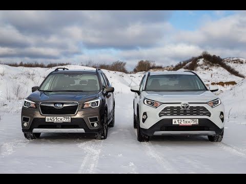 Тойота РАВ 4 - Субару Форестер: победителя определит бездорожье. ТЕСТ ОБЗОР 2020
