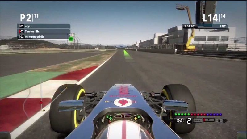 F1 2012 - WRPL 25% race on Korea International Circuit