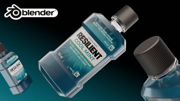 How to Create Mouthwash Bottle in Blender (Tutorial)
