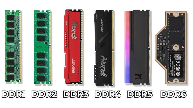 ВСЕ поколения DDR памяти: объясняю за 9 минут