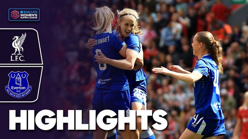 Toffees Take Derby Win Despite Red Card! | Liverpool v Everton Highlights | Barclays WSL 2024-25