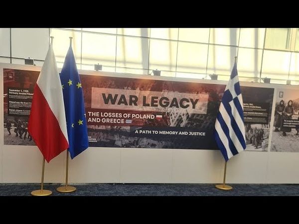 Exhibition on Nazi atrocities in EU Parliament as Greek and Polish MEPs demand reparations