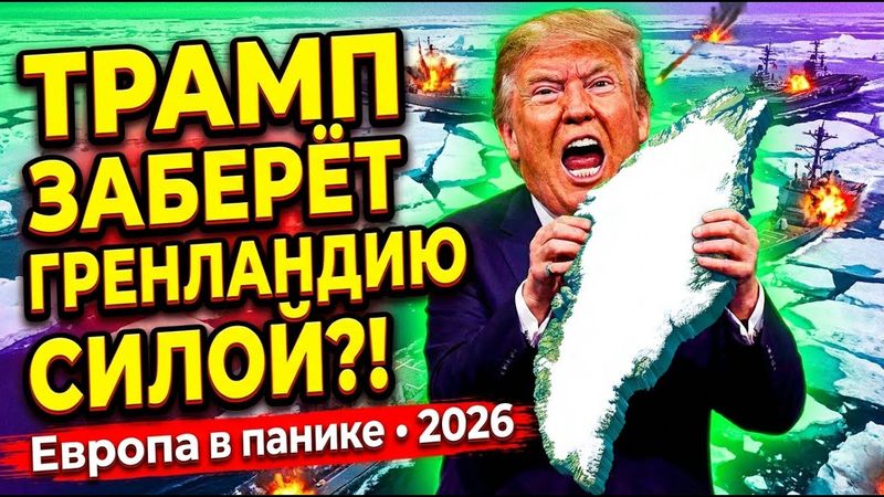 Трамп против Европы: Тарифный шантаж ради арктического трофея