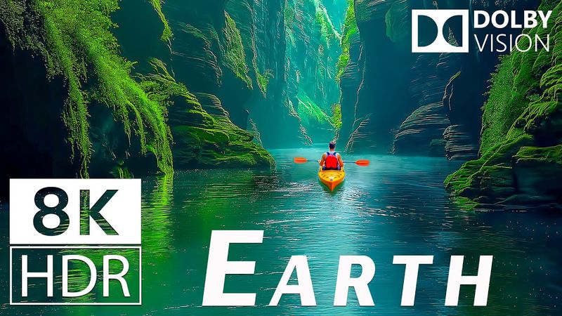 LES PLUS BEAUX ENDROITS DU MONDE en 8K HDR | Un film nature relaxant et cinématographique