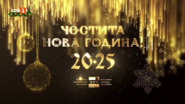Новогодние поздравления. БНТ1 HD (Болгария). 31.12.2024