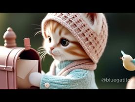 Tiny Ginger Mama Cat’s Cozy Morning Routine ☕ | Heartwarming Cat Moments 🐾