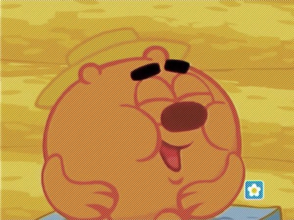 Анти-пиратский экран DVD "Смешарики" (2005)