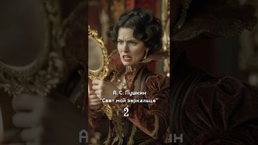 Свет мой зеркальце продолжение , сказка Пушкина «О царевне и 7 богатырях»  #пушкин #стихипушкина