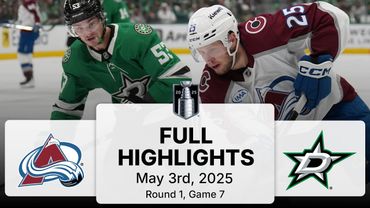 NHL Playoff Highlights | Avalanche vs. Stars | Gm 7 | May 03, 2025