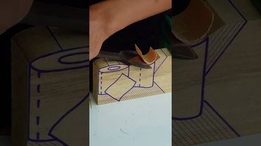 From Simple Wood to Stunning Art! 🔥 #Shorts