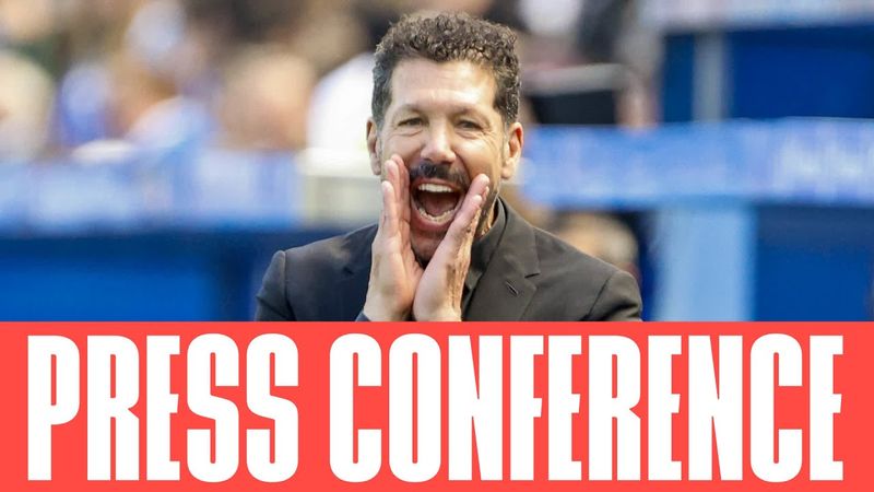 Rueda de prensa Atlético de Madrid vs Real Betis