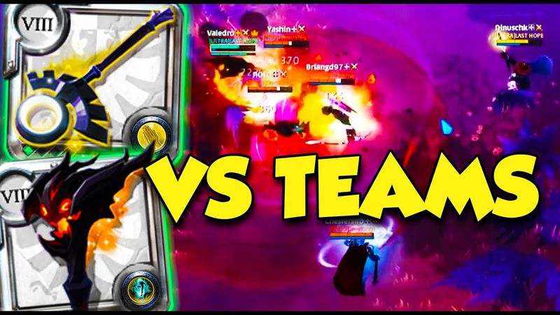 Strongest Duo deleting Teams | Albion Online