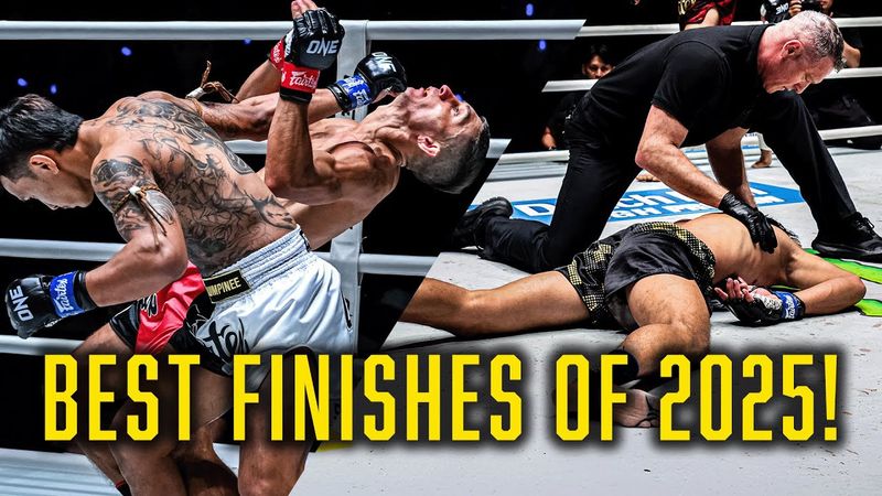 2025's Most SAVAGE Finishes 🤯💥 Rodtang, Masaaki Noiri, Tawanchai AND MORE!