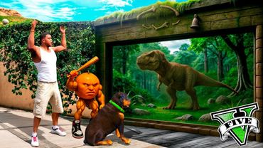 ФРАНКЛИН ҮЙІНДЕ ДИНОЗАВР АСЫРАДЫ (GTA V)