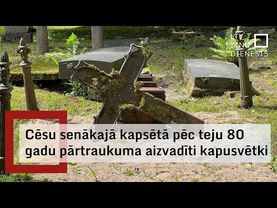 Senākajā kapsētā Cēsīs norit svinības
