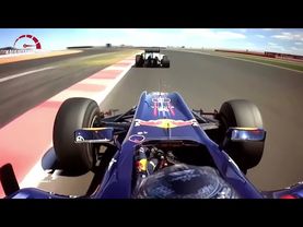 F1 Onboard Red Bull Crashes.