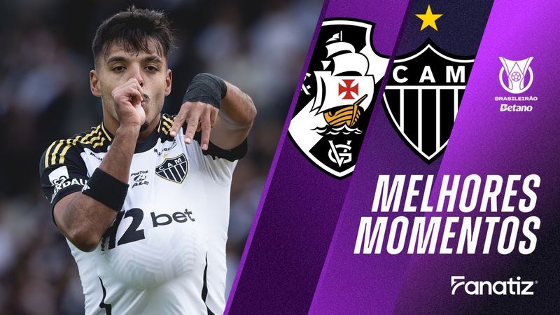 Vasco 1x1 Atlético-MG | Melhores Momentos | #Brasileirão2025