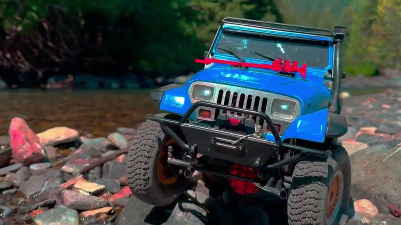 RC4WD SWB Jeep Wrangler YJ - In Search of the "Bridge to nowhere”