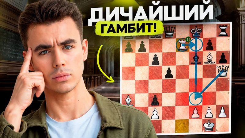 Гамбит НАХМАНСОНА - ДИКИЙ ГАМБИТ О Котором ВСЕ ЗАБЫЛИ!
