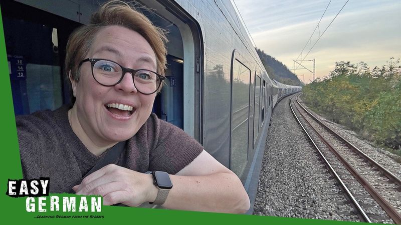 I Took Europe's Longest Train (German Vlog) | Easy German 639