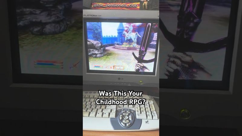 Was This Your Childhood RPG? #oblivion #throwback #childhoodmemories #shorts #2000s