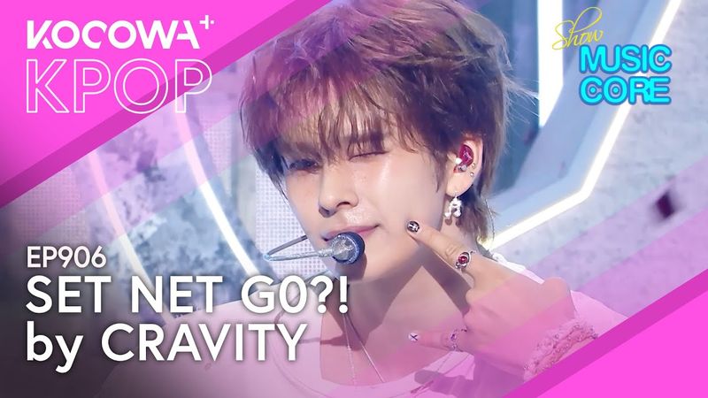 CRAVITY - Set Net G0?! | Music Core EP906 | KOCOWA+