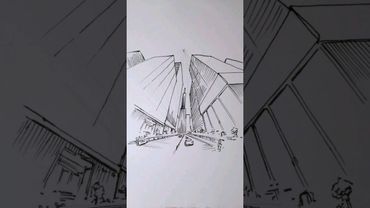 Как нарисовать 2 точечную перспективу