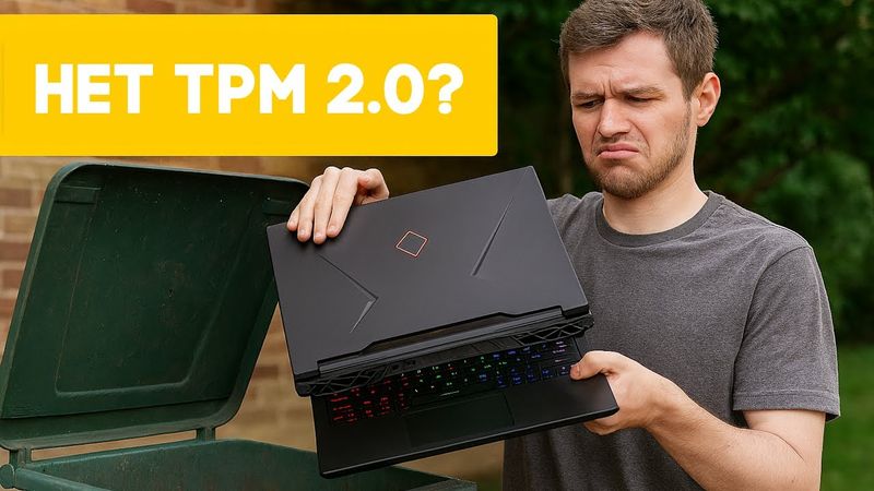 Нет модуля TPM 2.0? ВЫКИНЬ КОМП!