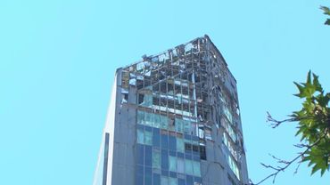 Damaged building following Israeli strike on Tehran | AFP