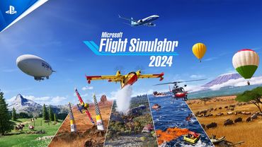 Microsoft Flight Simulator 2024 - Announce Trailer | PS5 Games