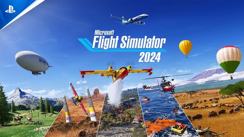 Microsoft Flight Simulator 2024 - Announce Trailer | PS5 Games