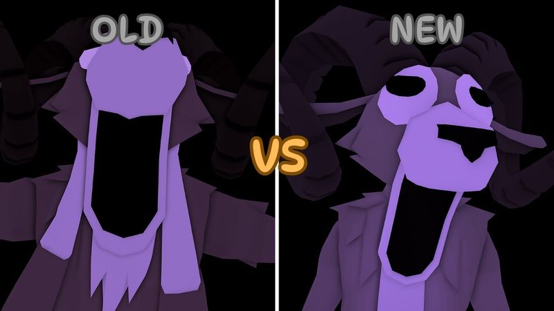 OLD VS NEW | RAM JUMPSCARES - 99 Nights in the Forest [ROBLOX]