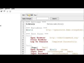 Robot Framework Beginner Tutorial 4 - How to use VARIABLES