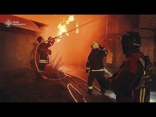 Russia launches massive aerial attack on Kyiv, injuring at least 23