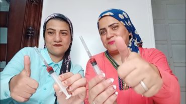 ابره عضل 💉اول تحدي 💥 🤜 الابر 💉 بين عالم فرح ويوم في العمليات 😂😂مين وجعته اكتر