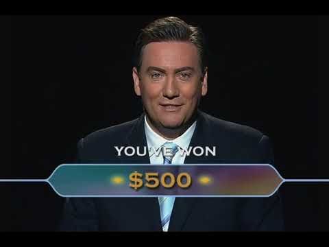 Who Wants To Be A Millionaire (Australia) - DVD Game (1st Edition) - Walk Away