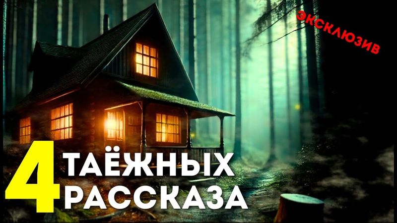 4 ТАЁЖНЫХ РАССКАЗА: Летний Сборник | Аудиорассказ | Истории за Гранью | Таёжные Истории