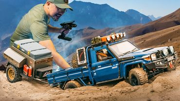 Rc Crawler Toyota RC Cars Towing Trailers: Extreme Off-Road Challenges